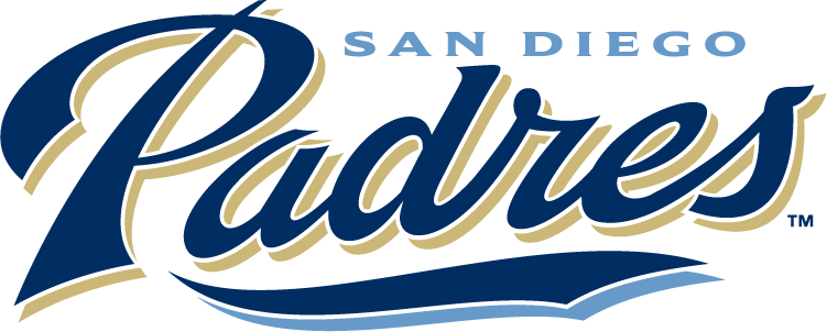 San Diego Padres 2004-2010 Wordmark Logo vinyl decal